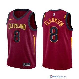 Maillot NBA Pas Cher Cleveland Cavaliers Channing Frye 8 Rouge Icon 2017/18