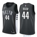 Maillot NBA Pas Cher Brooklyn Nets Tyler Zeller 44 Noir Statement 2017/18