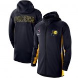 Indiana Pacers Nike Navy Authentic Showtime Therma Flex Performance Full-Zip Hoodie