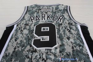 Maillot NBA Pas Cher San Antonio Spurs Tony Parker 9 Vert