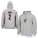 Sweat Capuche NBA Cleveland Cavaliers Kyrie Irving 2 Gris