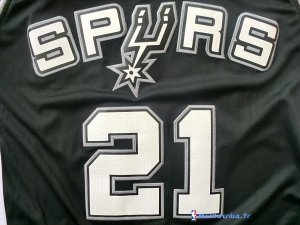 Maillot NBA Pas Cher San Antonio Spurs Tim Duncan 21 Noir