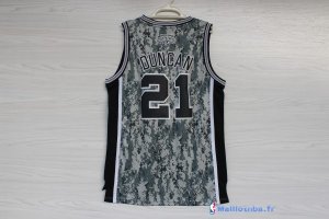 Maillot NBA Pas Cher San Antonio Spurs Tim Duncan 21 Vert