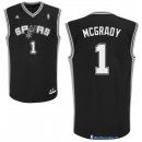 Maillot NBA Pas Cher San Antonio Spurs Tracy McGrady 1 Noir