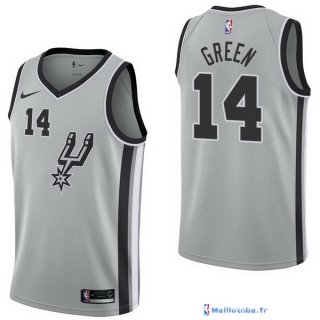 Maillot NBA Pas Cher San Antonio Spurs Danny Green 14 Gris Statement 2017/18