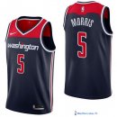 Maillot NBA Pas Cher Washington Wizards Markieff Morris 5 Marine Statement 2017/18