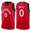 Maillot NBA Pas Cher Toronto Raptors CJ Miles 0 Rouge Icon 2017/18
