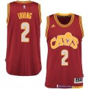 Maillot NBA Pas Cher Cleveland Cavaliers 2015/2016 Rouge Kyrie Irving 2