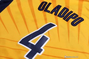 Maillot NBA Pas Cher Indiana Pacers Victor Oladipo 4 Jaune Statement 2017/18