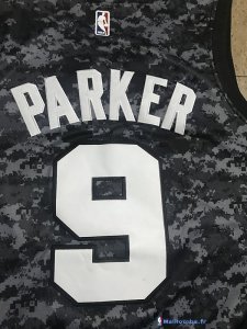 Maillot NBA Pas Cher San Antonio Spurs Tony Parker 9 2017/18