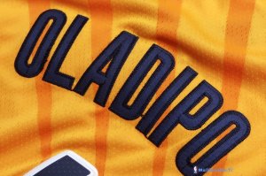 Maillot NBA Pas Cher Indiana Pacers Victor Oladipo 4 Jaune Statement 2017/18