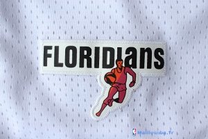 Pantalon NBA Pas Cher Miami Heat Floridians Retro Blanc