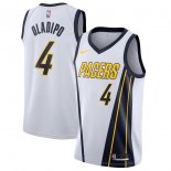 Indiana Pacers Victor Oladipo Nike White 201819 Swingman Jersey - Earned Edition