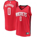 Houston Rockets Russell Westbrook Fanatics Branded Red Fast Break Replica Player Jersey - Icon Edition