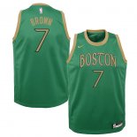 Boston Celtics Jaylen Brown Nike Green Swingman Jersey Jersey – City Edition