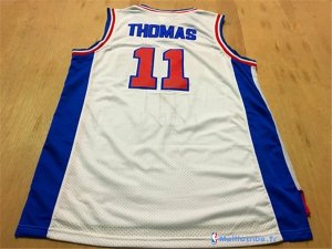 Maillot NBA Pas Cher Detroit Pistons Isiah Thomas 11 Blanc