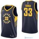 Maillot NBA Pas Cher Indiana Pacers Myles Turner 33 Marine Icon 2017/18