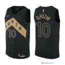Maillot NBA Pas Cher Toronto Raptors DeMar DeRozan 10 Nike Noir Ville 2017/18