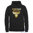 Survetement NBA Pas Cher Chicago Bulls Noir Or