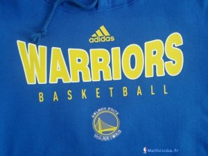 Survetement NBA Pas Cher Golden State Warriors Bleu 2