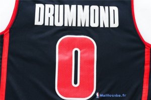 Maillot NBA Pas Cher Detroit Pistons Andre Drummond 0 Noir