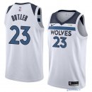 Maillot NBA Pas Cher Minnesota Timberwolves Jimmy Butler 23 Blanc 2017/18