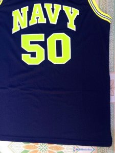 Maillot NCAA Pas Cher Navy David Robinson 50 Noir