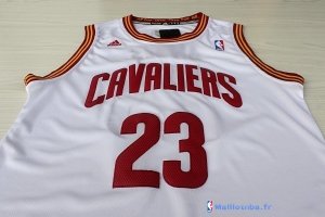 Maillot NBA Pas Cher Cleveland Cavaliers LeBron James 23 Blanc