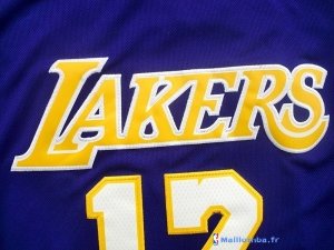 Maillot NBA Pas Cher Los Angeles Lakers Dwight Howard 12 Pourpre