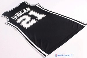 Maillot NBA Pas Cher San Antonio Spurs Femme Tim Duncan 21 Noir