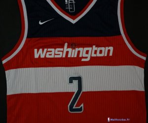 Maillot NBA Pas Cher Washington Wizards John Wall 2 Rouge Icon 2017/18