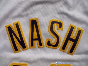 Maillot NBA Pas Cher Los Angeles Lakers Steve Nash 10 Blanc