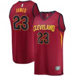 Cleveland Cavaliers LeBron James Fanatics Branded Maroon Fast Break Replica Jersey - Icon Edition