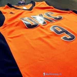 Maillot NBA Pas Cher Oklahoma City Thunder Serge Ibaka 9 Orange