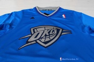 Maillot NBA Pas Cher Noël Oklahoma City Thunder Durant 35 Bleu 02