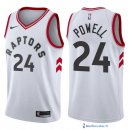 Maillot NBA Pas Cher Toronto Raptors Norman Powell 24 Blanc Association 2017/18