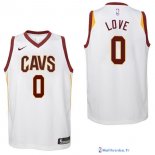 Maillot NBA Pas Cher Cleveland Cavaliers Junior Kevin Love 0 Blanc Association 2017/18