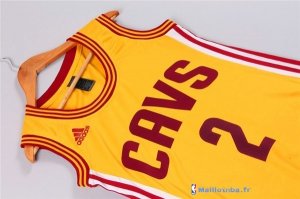 Maillot NBA Pas Cher Cleveland Cavaliers Femme Kyrie Irving 2 Jaune