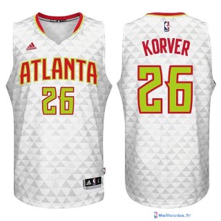 Maillot NBA Pas Cher Atlanta Hawks Kyle Korver 26 Blanc