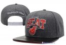 Bonnet NBA Miami Heat 2016 Noir Rouge Gris