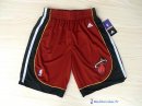 Pantalon NBA Pas Cher Miami Heat Rouge Noir