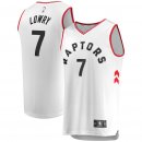 Toronto Raptors Kyle Lowry Fanatics Branded White Fast Break Replica Player Jersey - Association Edition