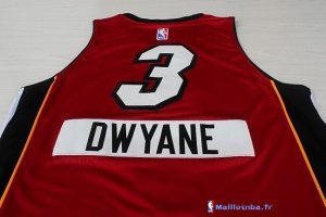 Maillot NBA Pas Cher Noël Miami Heat Dwyane 3 Rouge