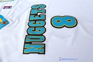 Maillot NBA Pas Cher Denver Nuggets Danilo Gallinari 8 Blanc