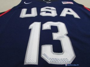 Maillot NBA Pas Cher USA 2016 Paul George 13 Bleu