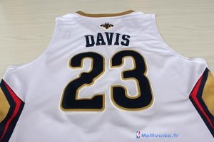 Maillot NBA Pas Cher New Orleans Pelicans Anthony Davis 23 Blanc