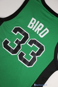 Maillot NBA Pas Cher Boston Celtics Larry Joe 33 Bird Vert Noir