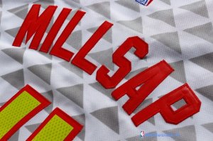 Maillot NBA Pas Cher Atlanta Hawks Paul Millsap 4 Blanc