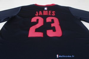 Maillot NBA Pas Cher MC Cleveland Cavaliers LeBron James 23 Bleu