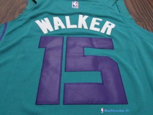 Maillot NBA Pas Cher Charlotte Hornets Kemba Walker 15 Icon Vert 2017/18